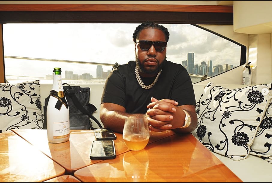 Jeremiah on his yacht